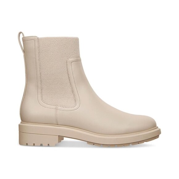 Alfani Womens Beige Goring Tackoma Round Toe Block Heel Booties - Picture 2 of 4